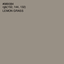 #989084 - Lemon Grass Color Image